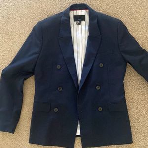 Suit jacket navy blue size 36R